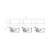 NEO WHITE CHROME SPOT 3xGU10 ML0289 Milagro