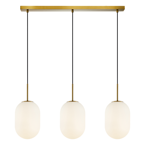 Lampa wisząca ALIAS GOLD 3xE14 ML0316 Milagro