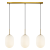Lampa wisząca ALIAS GOLD 3xE14 ML0316 Milagro