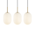 Lampa wisząca ALIAS GOLD 3xE14 ML0316 Milagro