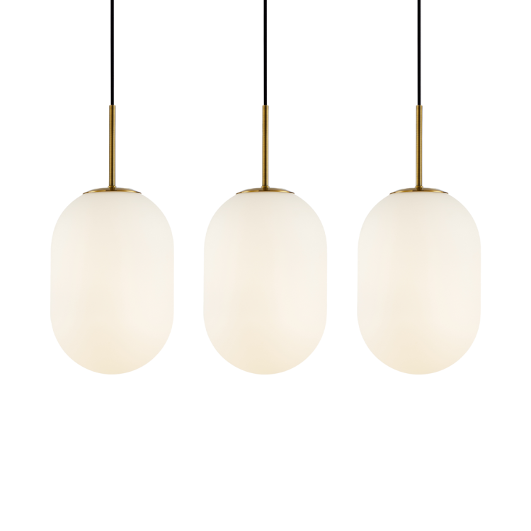 Lampa wisząca ALIAS GOLD 3xE14 ML0316 Milagro