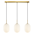Lampa wisząca ALIAS GOLD 3xE14 ML0316 Milagro