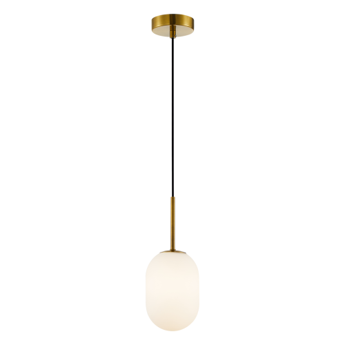 Lampa wisząca ALIAS GOLD 1xE14 fi 120 ML0317 Milagro