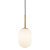 Lampa wisząca ALIAS GOLD 1xE14 fi 120 ML0317 Milagro