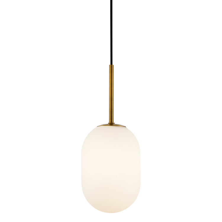 Lampa wisząca ALIAS GOLD 1xE14 fi 120 ML0317 Milagro