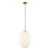 Lampa wisząca ALIAS GOLD 1xE14 fi 240 ML0318 Milagro