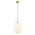 Lampa wisząca ALIAS GOLD 1xE14 fi 240 ML0318 Milagro