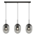 Lampa wisząca ALIAS BLACK 3xE14 ML0321 Milagro