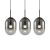 Lampa wisząca ALIAS BLACK 3xE14 ML0321 Milagro