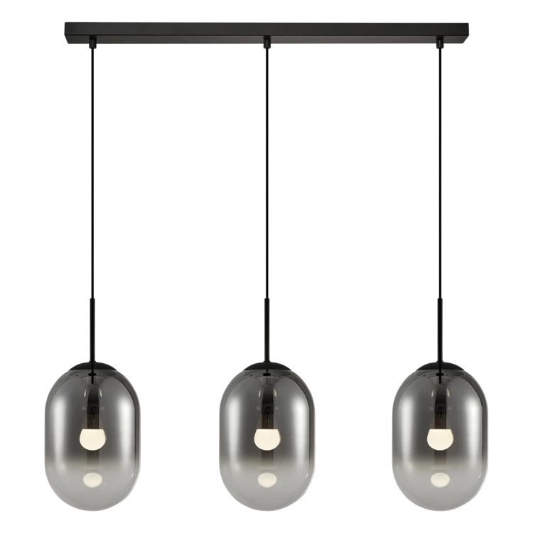 Lampa wisząca ALIAS BLACK 3xE14 ML0321 Milagro