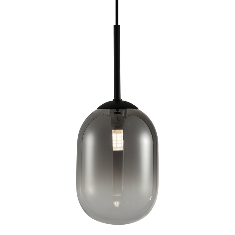 Lampa wisząca ALIAS BLACK 1xE14 fi 120 ML0322 Milagro