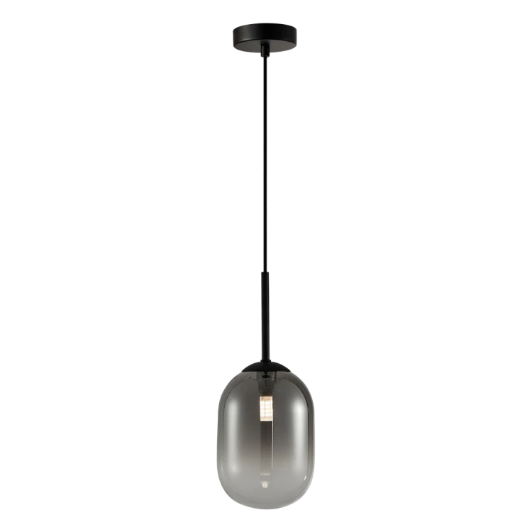 Lampa wisząca ALIAS BLACK 1xE14 fi 120 ML0322 Milagro