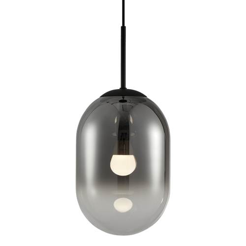 Lampa wisząca ALIAS BLACK 1xE14 fi 240 ML0323 Milagro