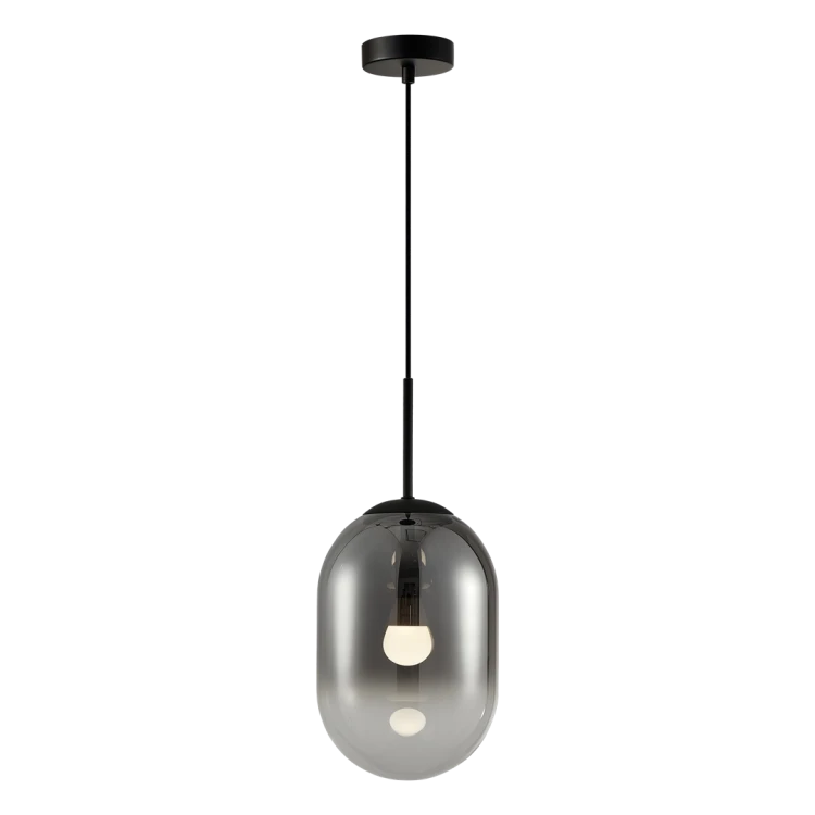 Lampa wisząca ALIAS BLACK 1xE14 fi 240 ML0323 Milagro