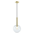 Lampa wisząca NIKO GOLD 1xG9 fi 200 ML0328 Milagro