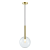 Lampa wisząca NIKO GOLD 1xG9 fi 200 ML0328 Milagro