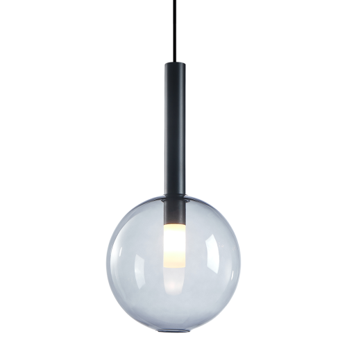Lampa wisząca NIKO BLACK 1xG9 fi 200 ML0329 Milagro