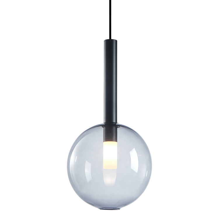 Lampa wisząca NIKO BLACK 1xG9 fi 200 ML0329 Milagro