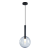 Lampa wisząca NIKO BLACK 1xG9 fi 200 ML0329 Milagro