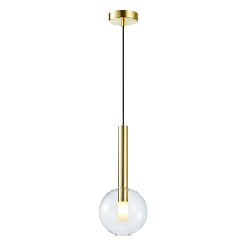 Lampa wisząca NIKO GOLD 1xG9 fi 150 ML0330 Milagro