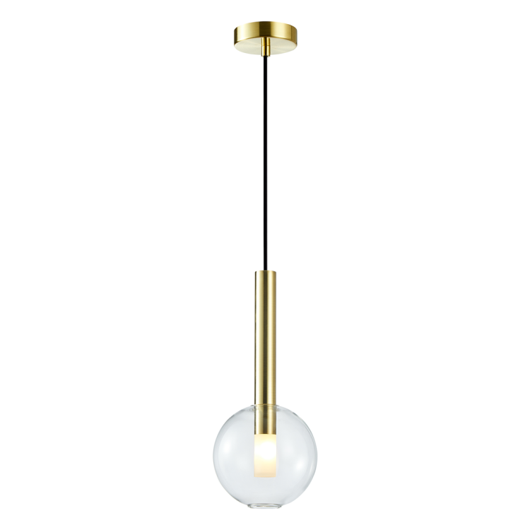 Lampa wisząca NIKO GOLD 1xG9 fi 150 ML0330 Milagro