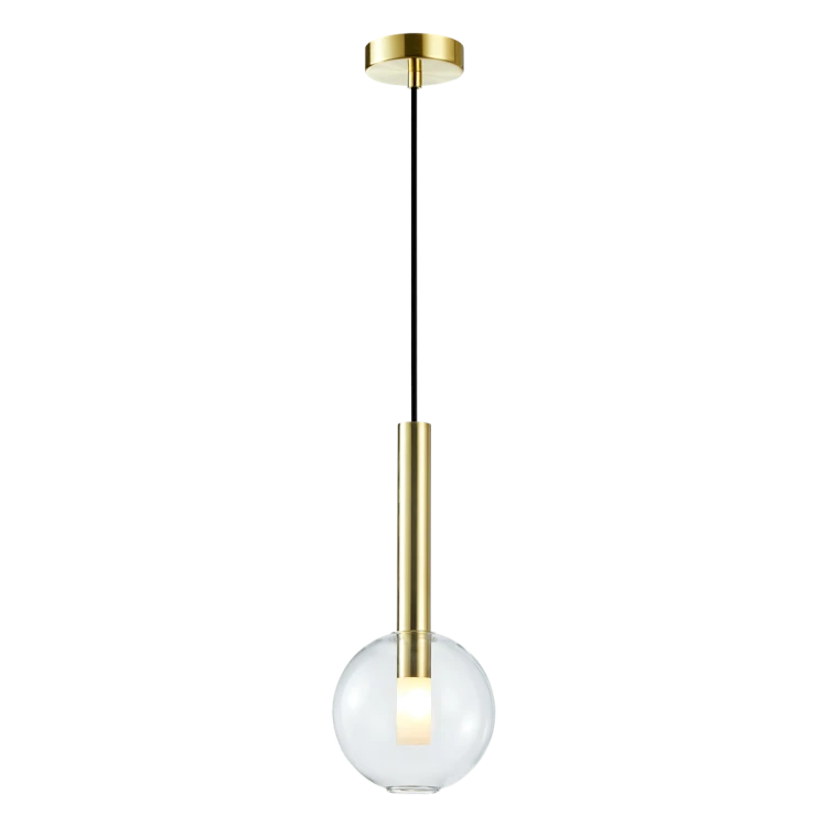 Lampa wisząca NIKO GOLD 1xG9 fi 150 ML0330 Milagro