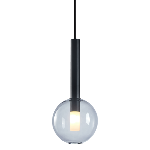 Lampa wisząca NIKO BLACK 1xG9 fi 150 ML0331 Milagro