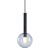 Lampa wisząca NIKO BLACK 1xG9 fi 150 ML0331 Milagro