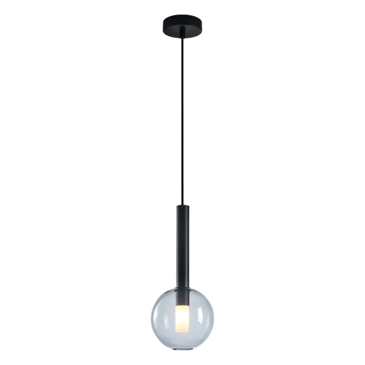 Lampa wisząca NIKO BLACK 1xG9 fi 150 ML0331 Milagro