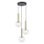Lampa wisząca NIKO GOLD 3xG9 ML0332 Milagro