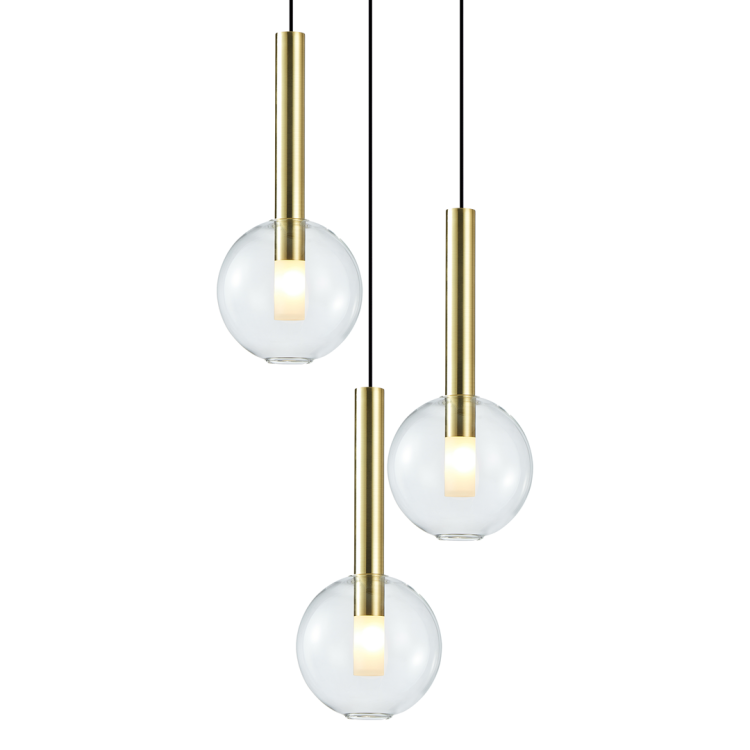 Lampa wisząca NIKO GOLD 3xG9 ML0332 Milagro