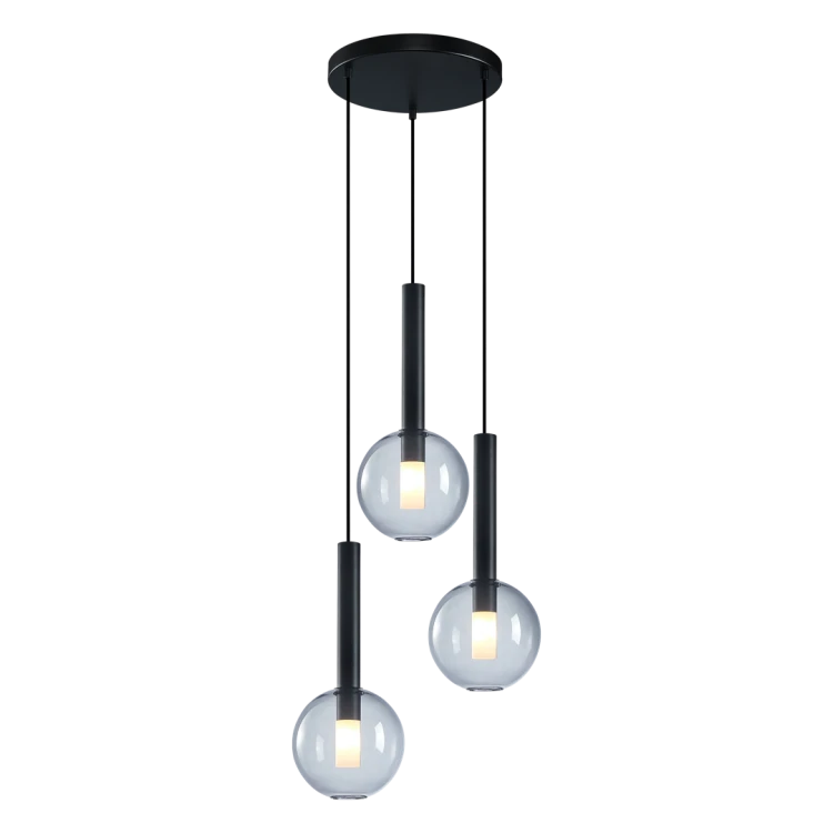 Lampa wisząca NIKO BLACK 3xG9 ML0333 Milagro