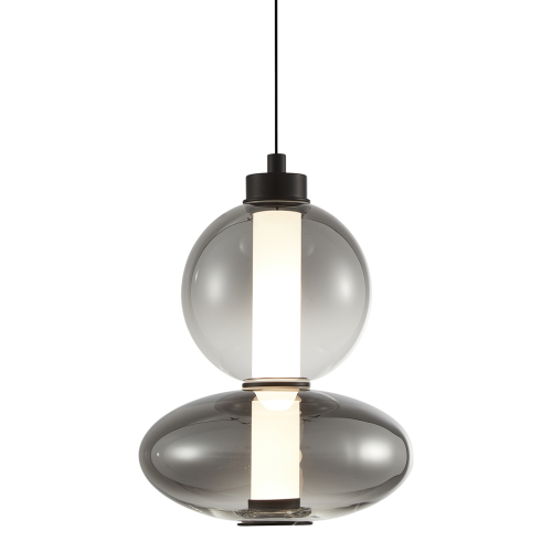 Lampa wisząca DAPHNE SMOKED 12W ML0344 Milagro