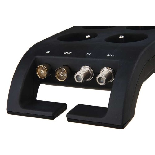 Listwa zasilająca przeciwprzepięciowa P54050 Philips 8 gniazd 3m czarna