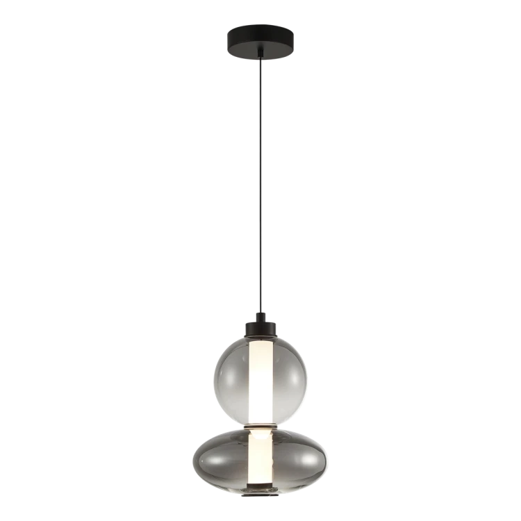 Lampa wisząca DAPHNE SMOKED 12W ML0344 Milagro