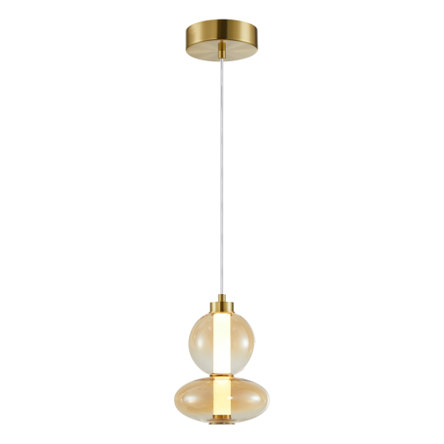 Lampa wisząca DAPHNE AMBER 12W ML0345 Milagro