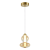 Lampa wisząca DAPHNE AMBER 12W ML0345 Milagro