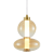 Lampa wisząca DAPHNE AMBER 12W ML0345 Milagro