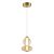 Lampa wisząca DAPHNE AMBER 12W ML0345 Milagro