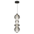 Lampa wisząca DAPHNE SMOKED 36W ML0347 Milagro