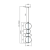 Lampa wisząca DAPHNE SMOKED 36W ML0347 Milagro