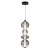 Lampa wisząca DAPHNE SMOKED 36W ML0347 Milagro