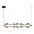 Lampa wisząca DAPHNE SMOKED 40W ML0348 Milagro