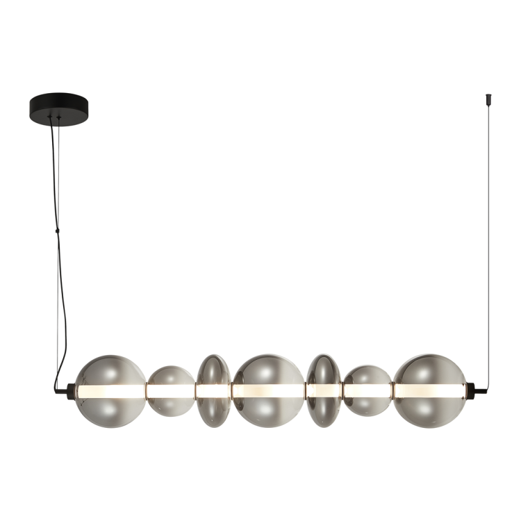 Lampa wisząca DAPHNE SMOKED 40W ML0348 Milagro
