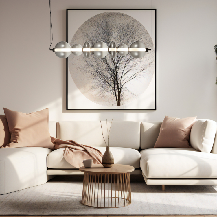 Lampa wisząca DAPHNE SMOKED 40W ML0348 Milagro
