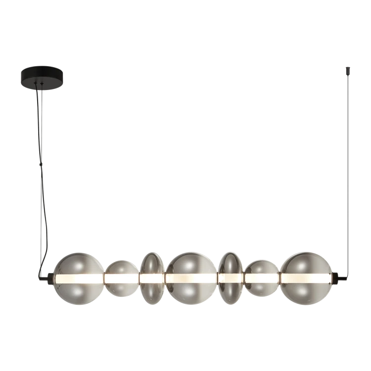 Lampa wisząca DAPHNE SMOKED 40W ML0348 Milagro