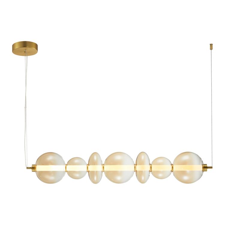 Lampa wisząca DAPHNE AMBER 40W ML0349 Milagro