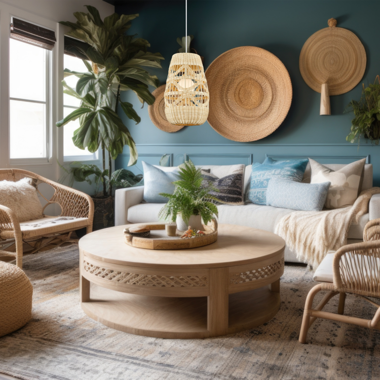 Lampa wisząca ARONA NATURAL 1xG9 fi 250 ML0352 Milagro
