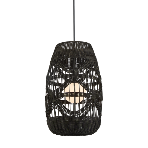 Lampa wisząca ARONA BLACK 1xG9 fi 250 ML0354 Milagro
