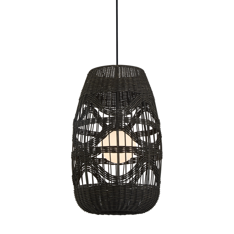 Lampa wisząca ARONA BLACK 1xG9 fi 250 ML0354 Milagro